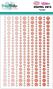 Preview: Carlijn Design - Klebesteine "Coral" Enamel Dots 300 Stück