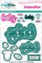 Preview: Carlijn Design - Stanzschablone "Baby baby" Dies 