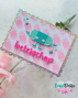 Preview: Carlijn Design - Schablone 13,8x14,2cm "Feel Better" Stencil