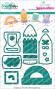 Preview: Carlijn Design - Stanzschablone "Pen Pals" Dies 