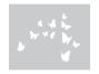 Preview: Crafters Companion - Stempelset, Stanzschablone & Schablone "Butterfly Kisses" Stamp, Dies & Stencil