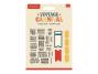 Preview: Crafters Companion - Stempelset & Stanzschablone "Ticket Fun" Stamp & Dies