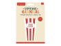 Preview: Crafters Companion - Stanzschablone & Schablone "Popcorn Treat Box" Dies & Stencil