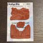 Preview: IndigoBlu - Gummistempel Set "Fox on the Run" A6 Rubber Stamp
