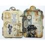 Preview: IndigoBlu - Gummistempel Set "Weird is my normal" A6 Rubber Stamp
