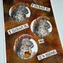 Preview: IndigoBlu - Gummistempel "Solo 7 Mr Nuts Rubber" 8x6cm Rubber Stamp