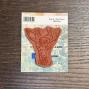 Preview: IndigoBlu - Gummistempel "Solo 9 Dear Deer Rubber" 7x7,5cm Rubber Stamp