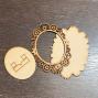 Preview: IndigoBlu - Holzteile "Steampunk Frame (1)" Woodology