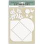 Preview: Stamperia - Stanzschablone "Romantic Envelope" Dies