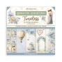 Preview: Stamperia - Designpapier "Timeless" Paper Pack 8x8 Inch - 10 Bogen