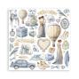 Preview: Stamperia - Designpapier "Timeless" Paper Pack 8x8 Inch - 10 Bogen