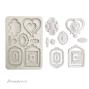Preview: Stamperia - Gießform A5 "Frames" Soft Mould 