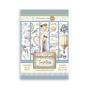 Preview: Stamperia - Washi Papier "Timeless" Washi Pad 14,8x21cm - 8 Bogen