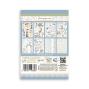 Preview: Stamperia - Washi Papier "Timeless" Washi Pad 14,8x21cm - 8 Bogen