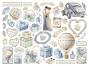 Preview: Stamperia - Stanzteile "Timeless" Die Cuts