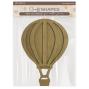 Preview: Stamperia - Holzteile "Air Balloon" MDF Crafty Shapes Blanks