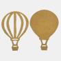 Preview: Stamperia - Holzteile "Air Balloon" MDF Crafty Shapes Blanks