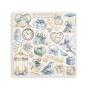 Preview: Stamperia - Aufkleber "Silent Sea" Sticker 16,5x16,5cm - 4 Bogen
