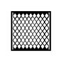 Preview: Stamperia - Schablone 12x12cm "Net Texture" Stencil