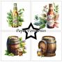 Preview: Paper Favourites - Designpapier "Bottle of Beer" Paper Pack 6x6 Inch - 24 Bogen