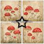 Preview: Paper Favourites - Designpapier "Rustic Mushrooms" Paper Pack 6x6 Inch - 24 Bogen