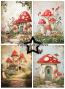 Preview: Paper Favourites - Designpapier "Rustic Mushrooms" Paper Pack A6 - 24 Bogen