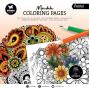 Preview: Studio Light - Ausmalbilder "Mandala" Coloring Pages 8x8 Inch - 20 Bogen