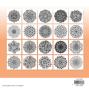 Preview: Studio Light - Ausmalbilder "Mandala" Coloring Pages 8x8 Inch - 20 Bogen