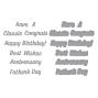 Preview: Spellbinders - Stanzschablone "Classic Sentiments" Dies