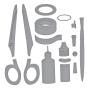 Preview: Spellbinders - Stanzschablone "Crafty Tools" Dies