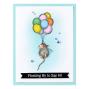 Preview: Spellbinders - Gummistempel Set "Up, Up and Away" Cling Stamp