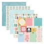 Preview: Spellbinders - Designpapier "Rosie's Studio Hello It's Me!" Paper Pack 6x6 Inch - 40 Bogen