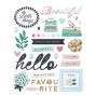 Preview: Spellbinders - Aufkleber "Rosie's Studio Hello It's Me!" Sticker