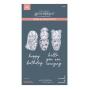 Preview: Spellbinders - Buchdrucktechnik "Kokeshi Dolls" BetterPress Plate & Dies