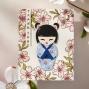 Preview: Spellbinders - Stanzschablone "Kokeshi Dolls" Dies