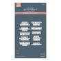 Preview: Spellbinders - Buchdrucktechnik "Take Note" BetterPress Plate & Dies