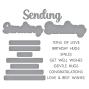 Preview: Spellbinders - Stempelset & Stanzschablone "Smiles Sentiment" Clear Stamps & Dies
