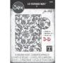Preview: Sizzix - 3D Prägefolder "Botanical Large" Embossing Folder Design by Tim Holtz