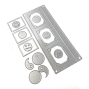 Preview: Elizabeth Craft Designs - Stanzschalone "Stamp Photo Frame Overlay" Dies