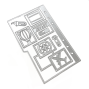 Preview: Elizabeth Craft Designs - Stanzschalone "Sidekick Essentials 32 Basepage 1" Dies