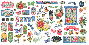 Preview: Graphic 45 - Designpapier "Flutter Keepsake "  Deluxe Collectors Edition 12x12 Inch - 16 Bogen