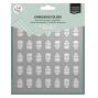 Preview: Vaessen Creative - Prägefolder "Meerschweinchen" Embossingfolder Design by Carla Creates