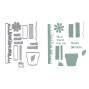 Preview: Vaessen Creative - Stanzschablone "Garden" Dies