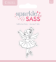 Preview: Crafters Companion - Stempelset & Stanzschablone "Ballerina Fairy" Stamp & Dies