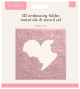 Preview: Crafters Companion - Prägefolder, Stanzschablone,Schablone "Radiant Rose" Embossingfolder, Dies,Stencil