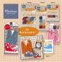 Preview: Marianne Design - Designpapier "Hi Handsome!" Paper Pad A4 - 16 Bogen 