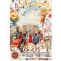 Preview: Ciao Bella - Designpapier & Stanzteile "Back to School" Junk Journal Ephemera Book A4 - 32 Bogen