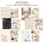 Preview: Ciao Bella - Designpapier & Stanzteile "Back to School" Junk Journal Ephemera Book A4 - 32 Bogen