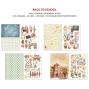 Preview: Ciao Bella - Designpapier & Stanzteile "Back to School" Junk Journal Ephemera Book A4 - 32 Bogen