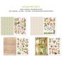 Preview: Ciao Bella - Designpapier & Stanzteile "Woodland Party" Junk Journal Ephemera Book A4 - 32 Bogen